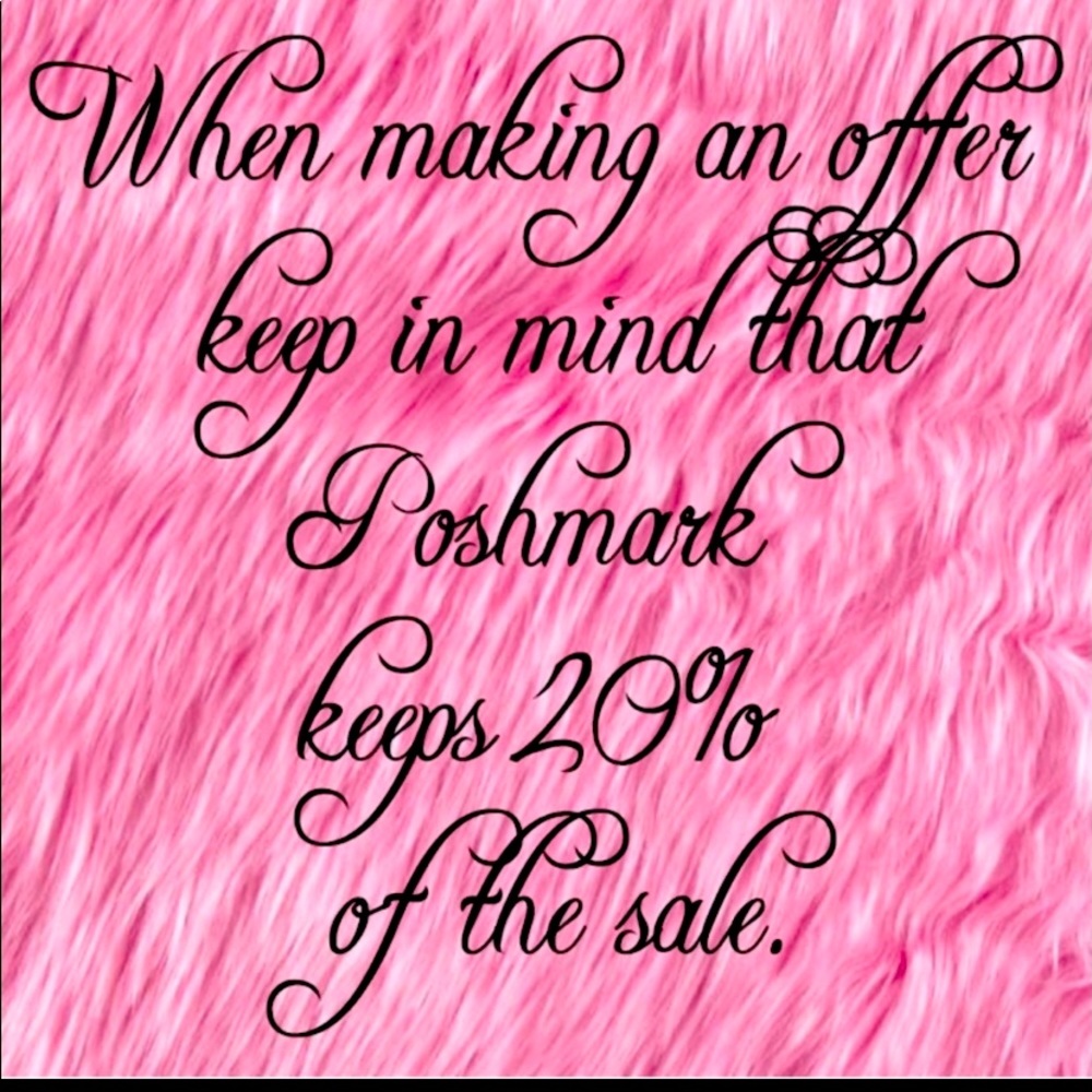 Please be considerate when making a offer